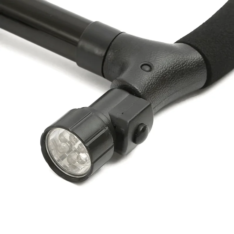 عصا مشي قابلة للطي ومضيئة بنعل غير قابل للانزلاق وآمن+ توصيل مجاني لحد باب البيت والدفع عند الإستلام.