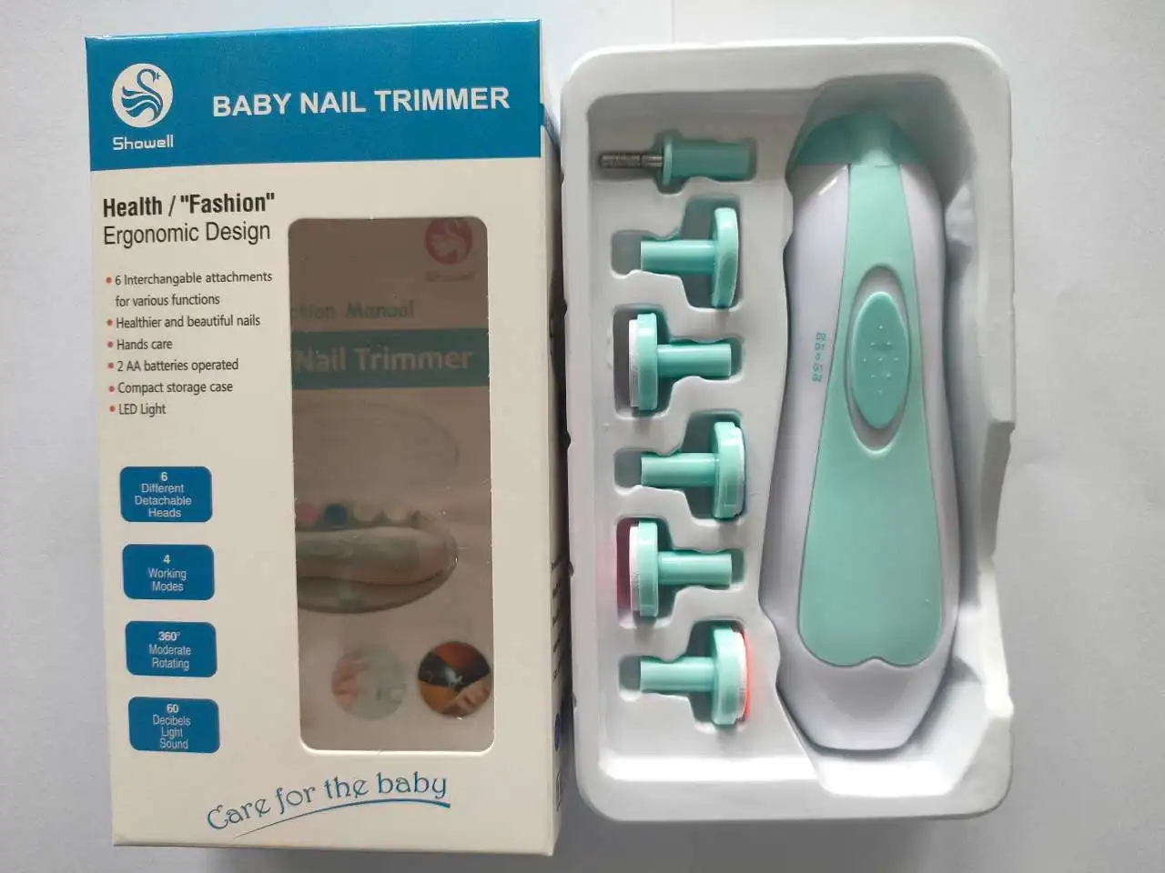 مجموعة العناية بأظافر الأطفال 6 في 1، مبرد أظافر محمول+ توصيل مجاني لحد باب البيت والدفع عند الإستلام.