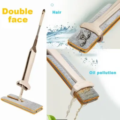 مكنسة يدوية ذات وجهين، منظف للأرضيات الصلبة + توصيل مجاني لحد باب البيت والدفع عند الإستلام.