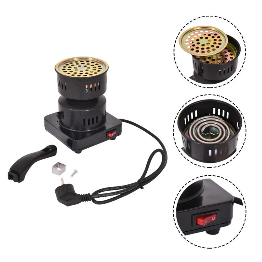 جديد سخان أحجارالشيشة، إيفا فحم، مزود بمشغل كهربائي+ توصيل مجاني لحد باب البيت والدفع عند الإستلام.