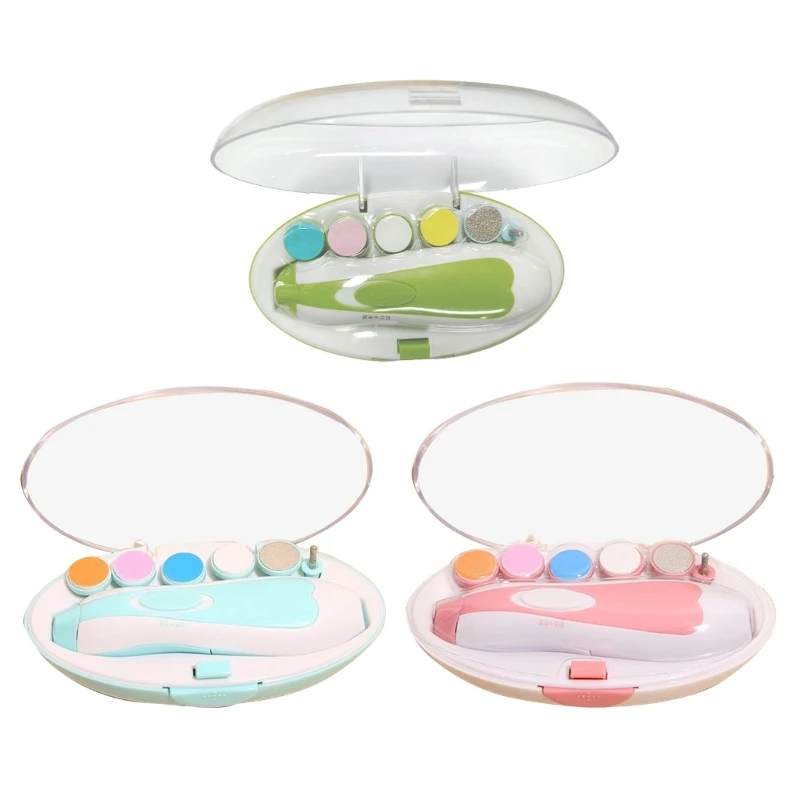 مجموعة العناية بأظافر الأطفال 6 في 1، مبرد أظافر محمول+ توصيل مجاني لحد باب البيت والدفع عند الإستلام.