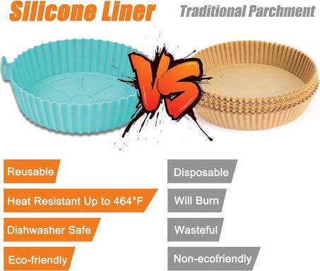 وعاء سيليكون للقلاية الهوائية الرمضاني (تصفية رمضان 2025)