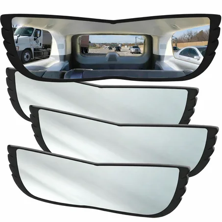 مرآة بانورامية 180° لرؤية خلفية بلا نقاط عمياء