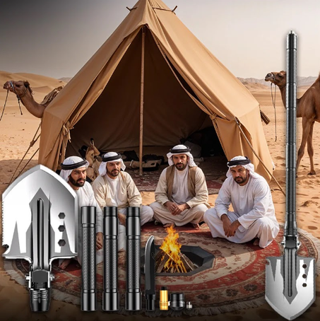 مجرفة البر القابلة للطي و المتعددة الاستعمالات + 🎁 هدية قيمة بمناسبة السنة الجديدة!