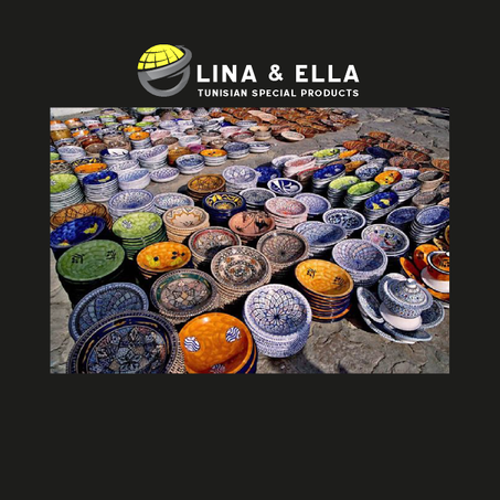 Tunisian Handcrafted Ceramics – Elegant, Authentic, Hand-Painted