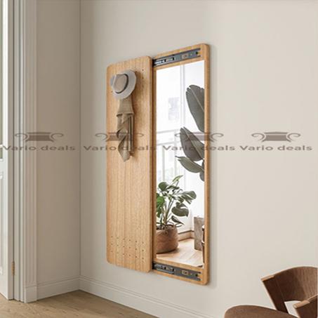 Miroir Coulissante en beige