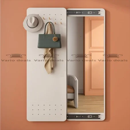 Miroir Coulissante en blanc