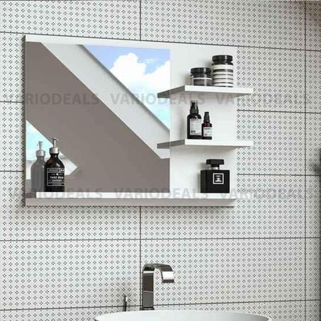 Miroir De Salle De Bain 60/50  Blanc