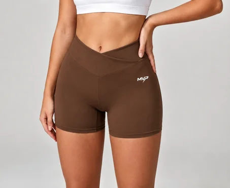 MVP V-Crossover Active Shorts – Deep Brown