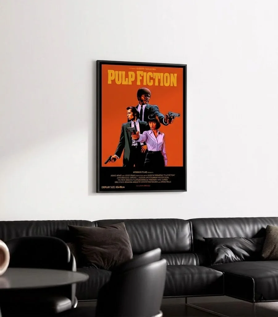 "Pulp Fiction" – Style Illustré Premium