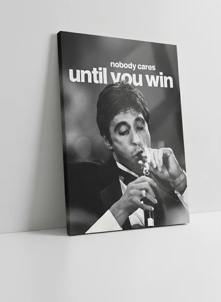 Nobody cares until you win