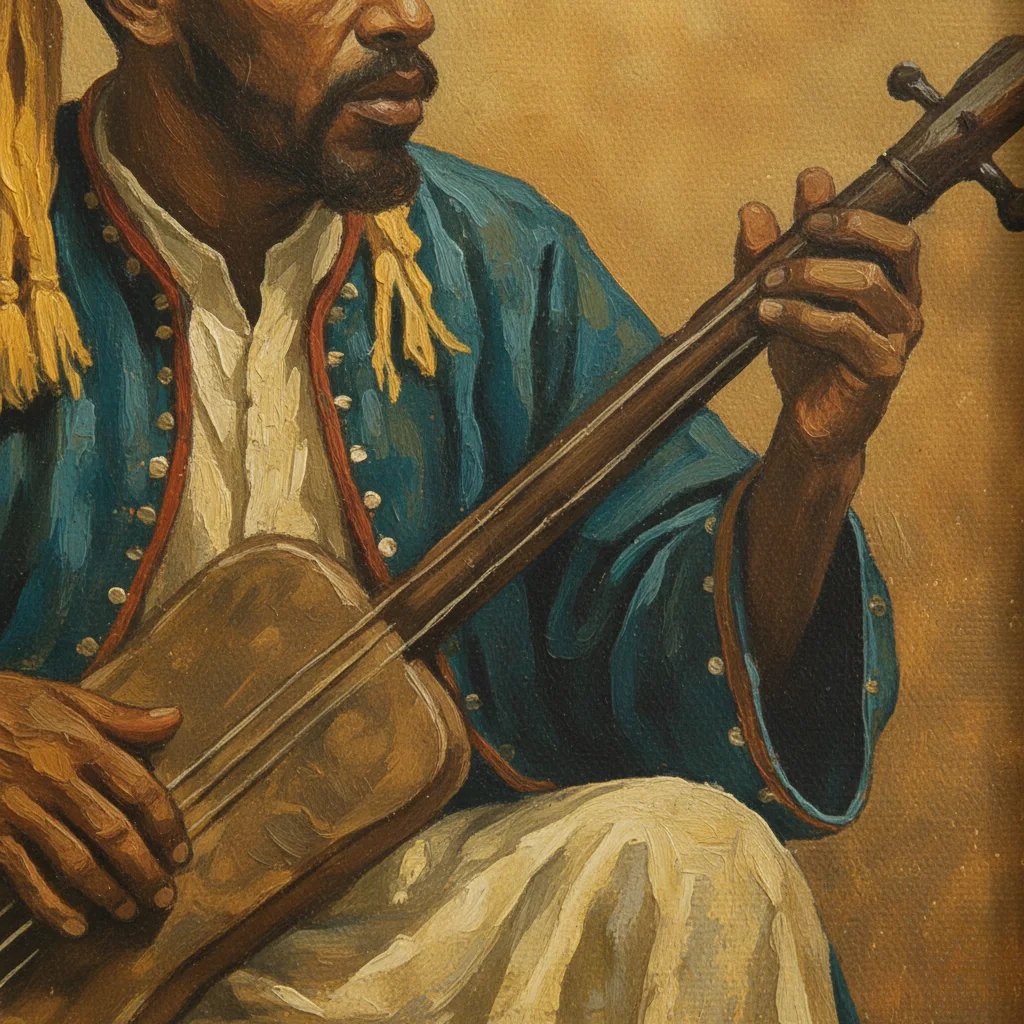 Le Musicien du Désert "GNAWA"