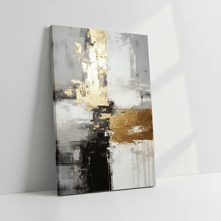 Éclat d'Or Abstrait