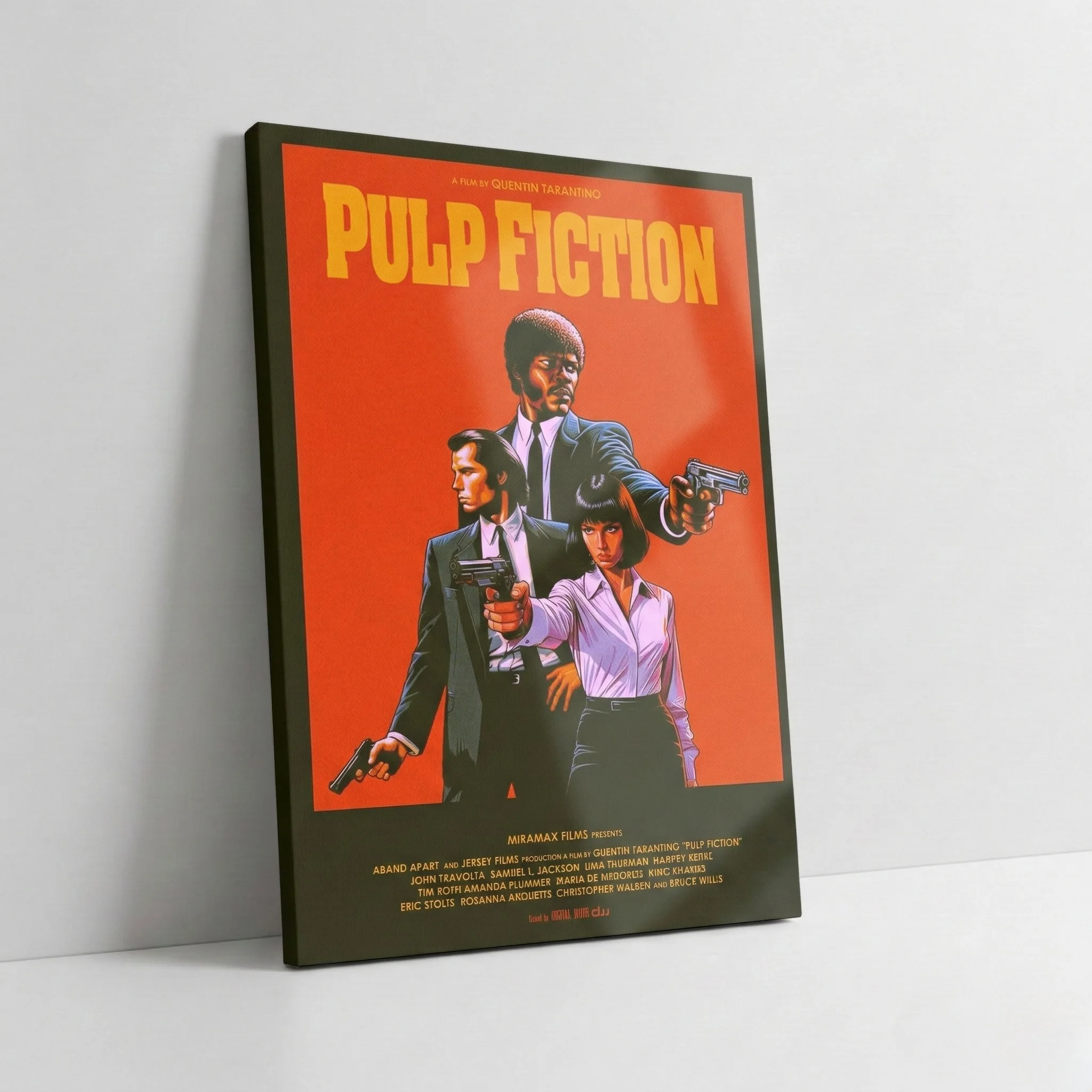 "Pulp Fiction" – Style Illustré Premium