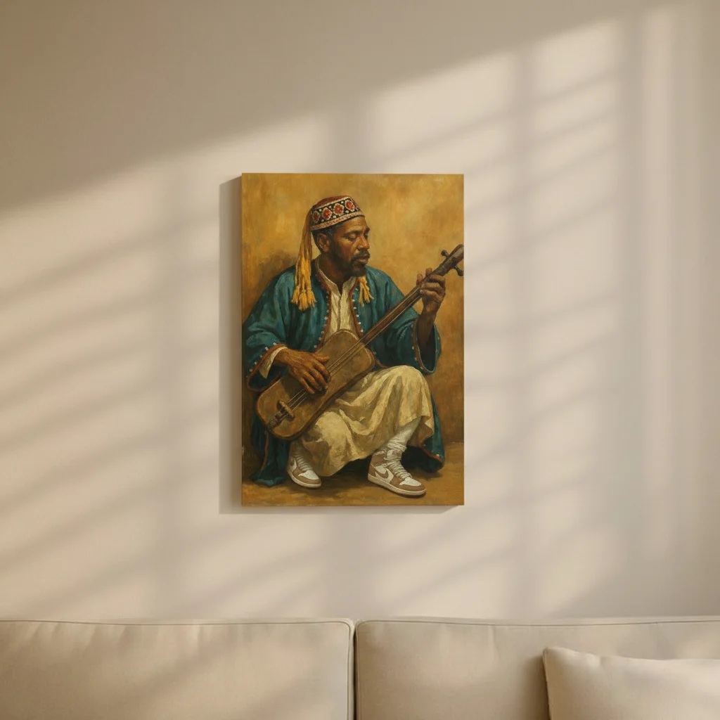 Le Musicien du Désert "GNAWA"