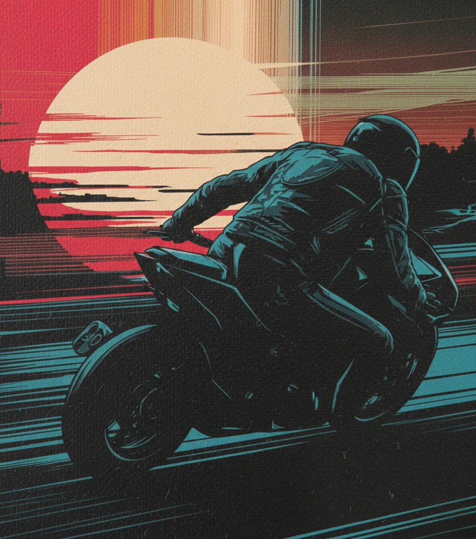 Course au Crépuscule