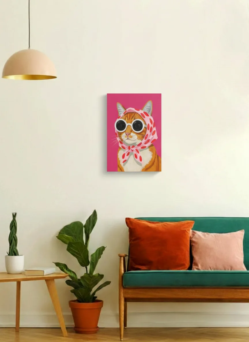 Le Chat au Foulard à