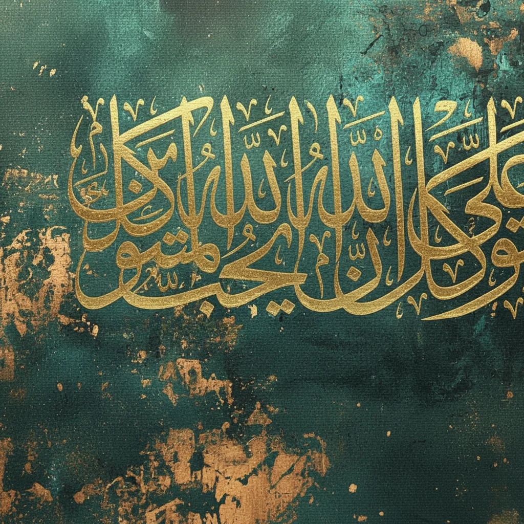 فَتَوَكَّلْ عَلَى اللَّهِ إِنَّ اللَّهَ يُحِبُّ الْمُتَوَكِّلِينَ