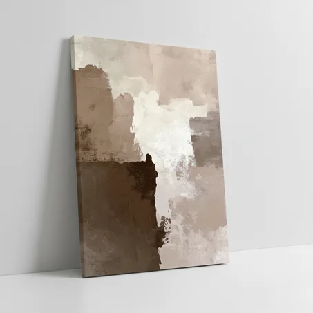 Abstraction Sépia & Or