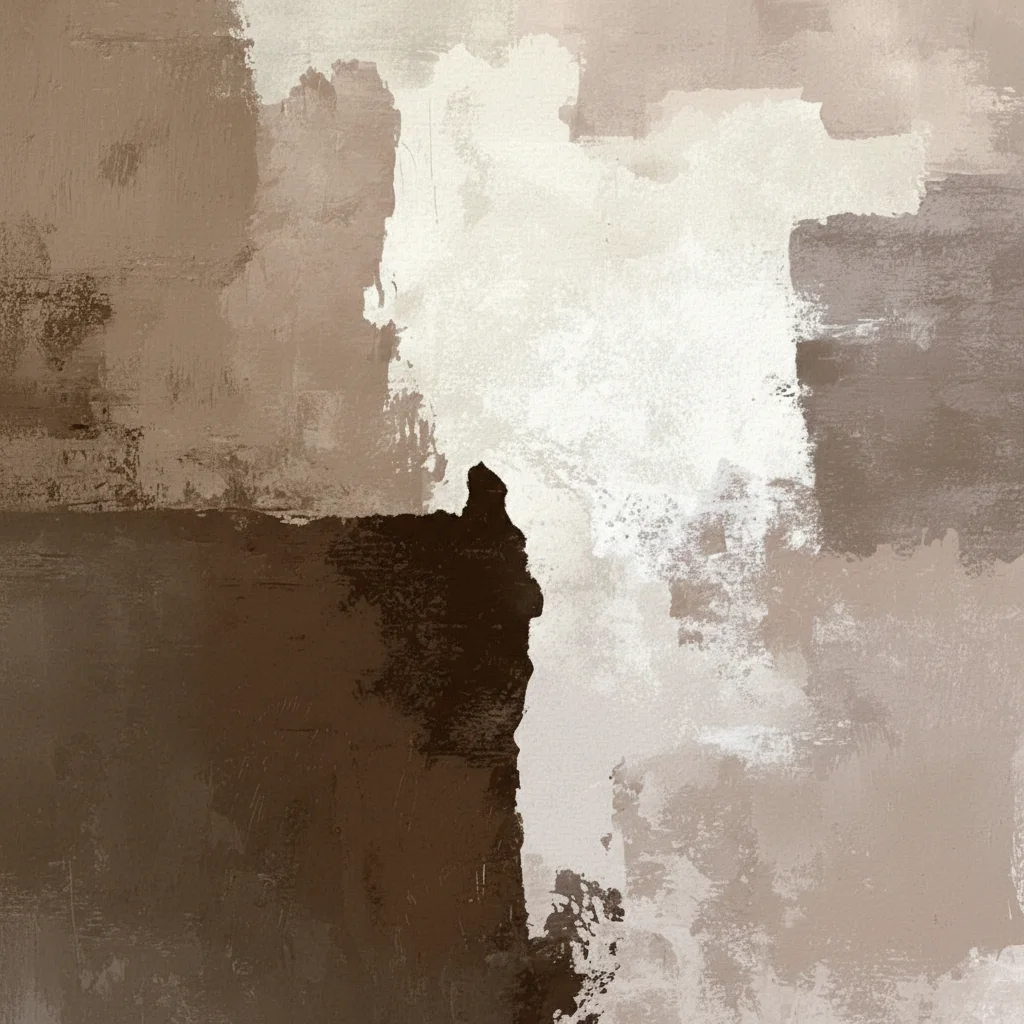 Abstraction Sépia & Or