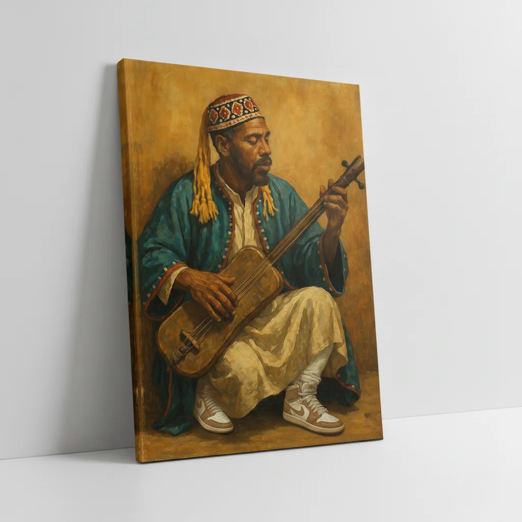 Le Musicien du Désert "GNAWA"