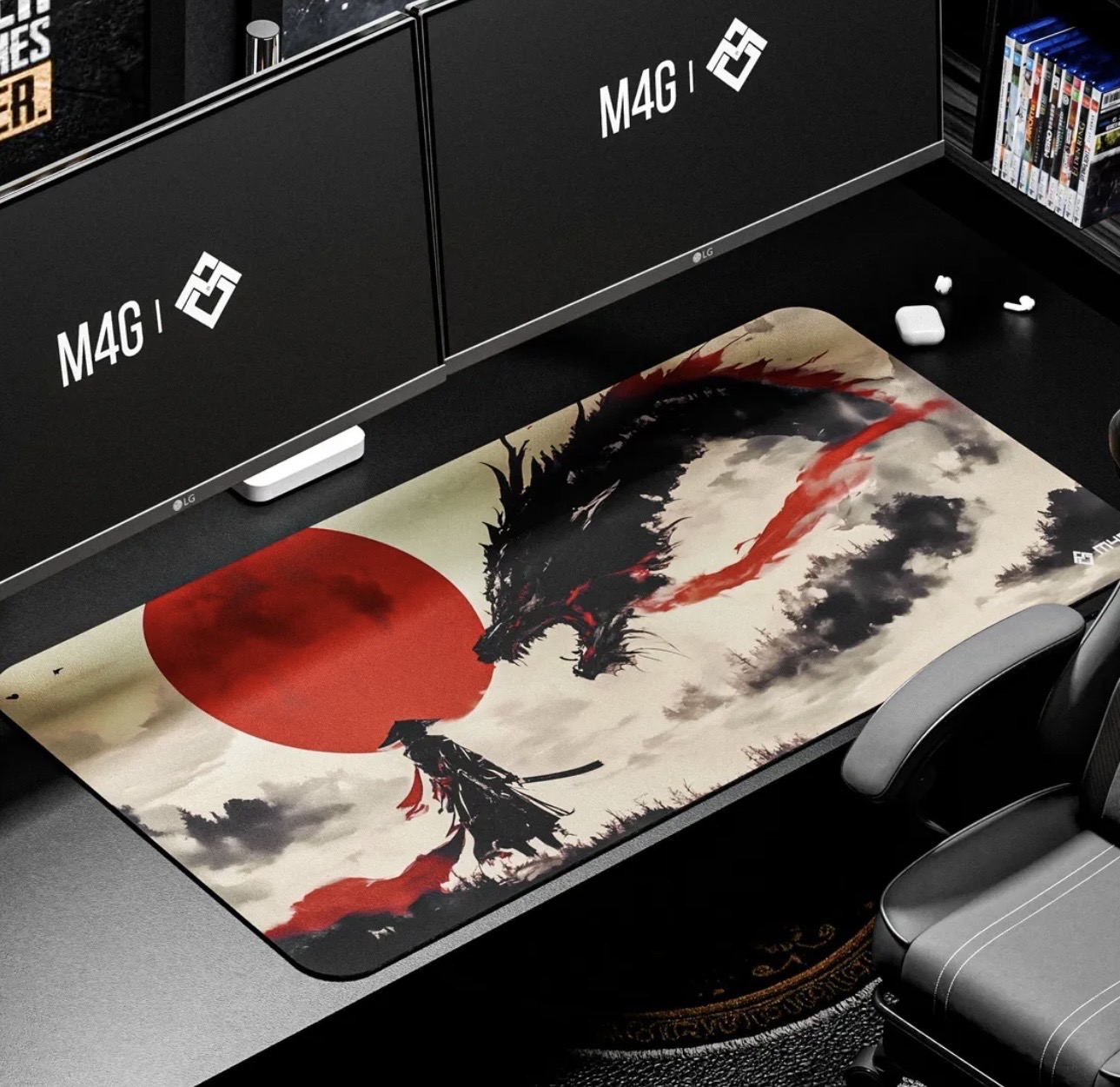 M4G Mouse pad KR Samurai 900x400mm/4mm