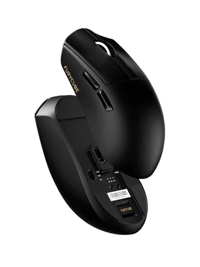 M4G × Fury Cube G9 — Ultra Lightweight Wireless Gaming Mouse (black)