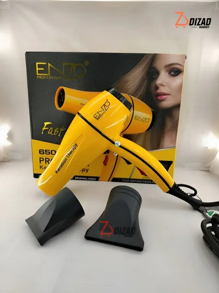 ENZO PROFESSIONAL Sèche Cheveux Pro Drayer Keration Therapy 6500Power