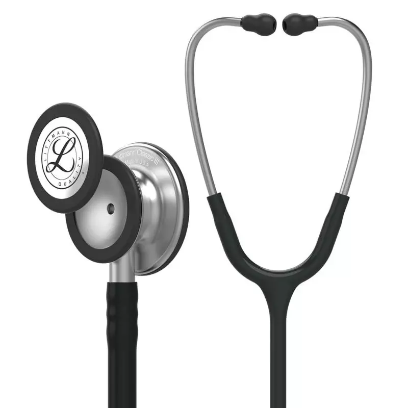 Stéthoscope Classic III – Stainless Steel Edition Noir