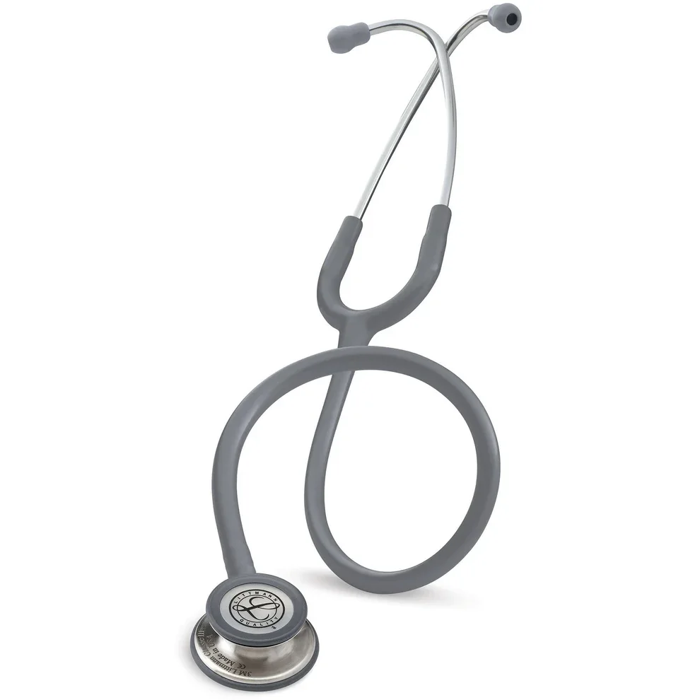 Stéthoscope Classic III – Stainless Steel Edition  gris