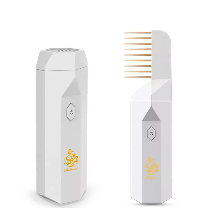 مبخرة الشعر المطورة -مبخرة الكترونية محمولة مع رأس مشط للشعر