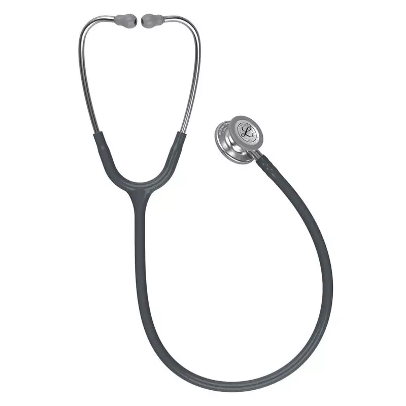 Stéthoscope Classic III – Stainless Steel Edition  gris