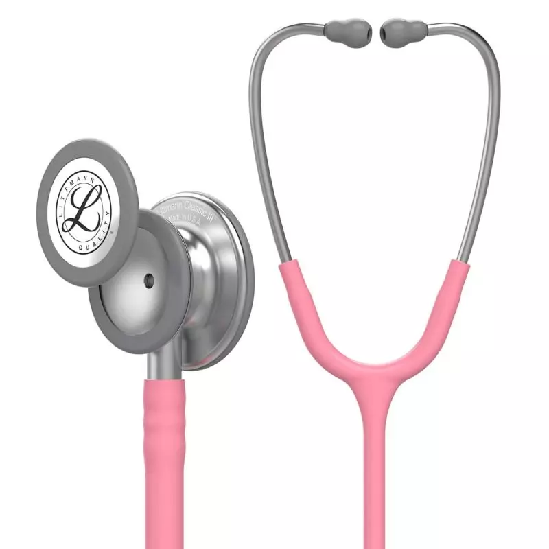 Stéthoscope Classic III – Stainless Steel Edition rose perle