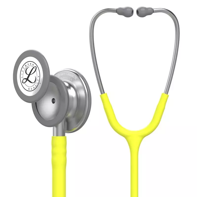 Stéthoscope Classic III – Stainless Steel Edition citron