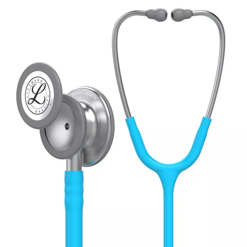 Stéthoscope Classic III – Stainless Steel Edition turquoise