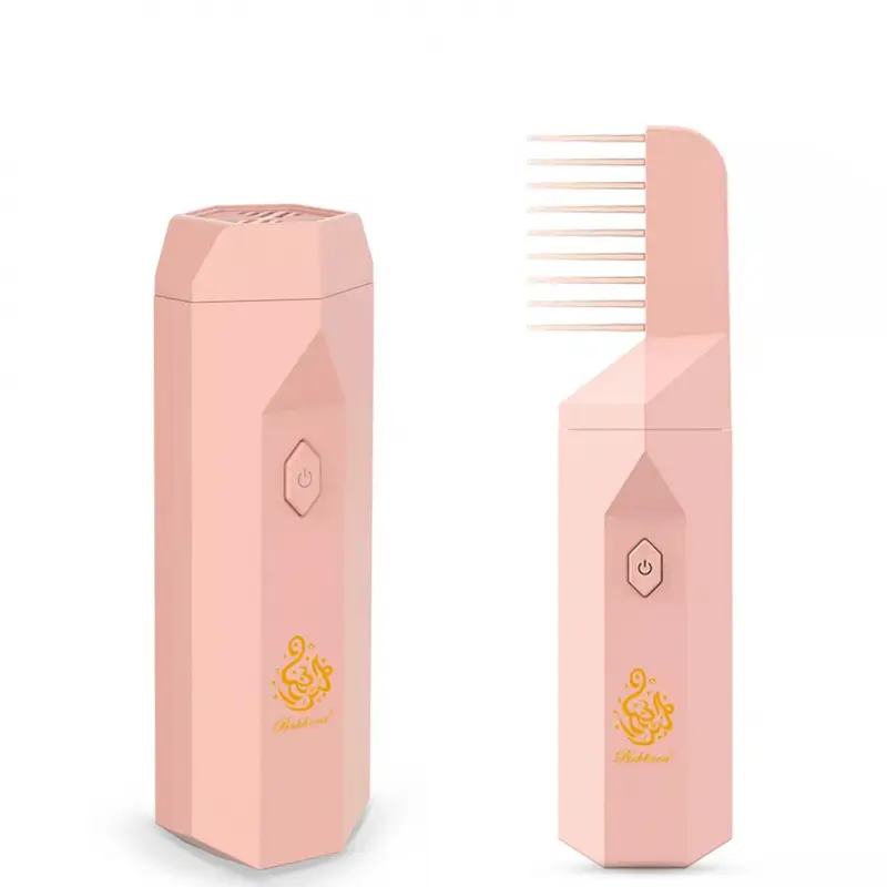 مبخرة الشعر المطورة -مبخرة الكترونية محمولة مع رأس مشط للشعر