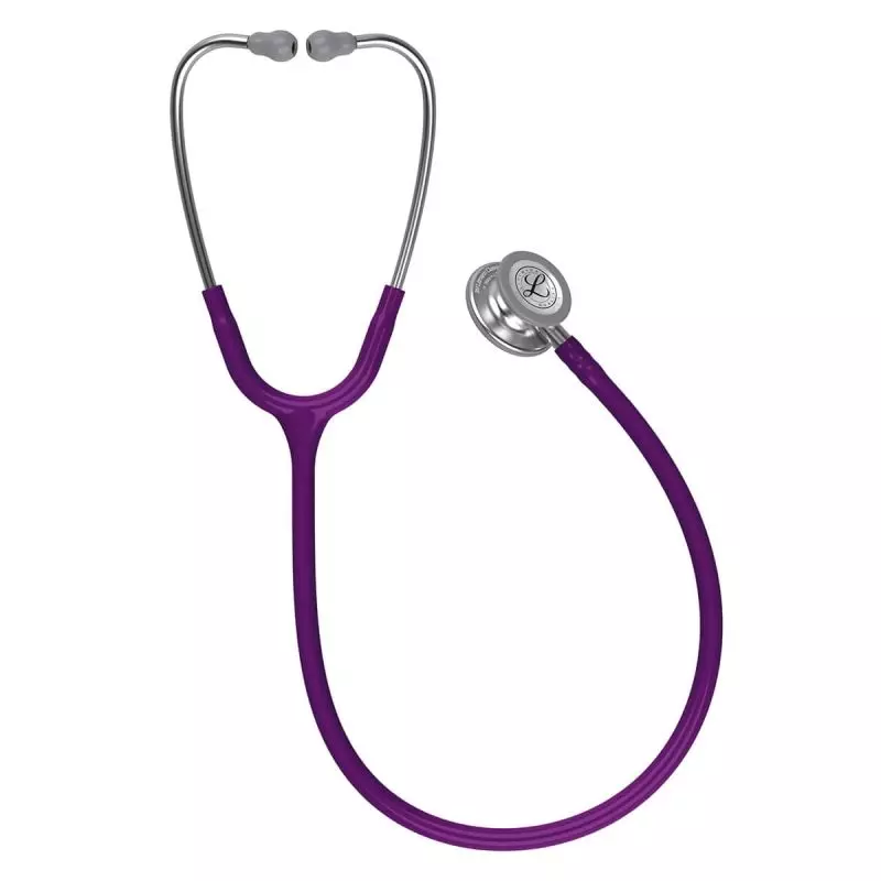 Stéthoscope Classic III – Stainless Steel Edition prune