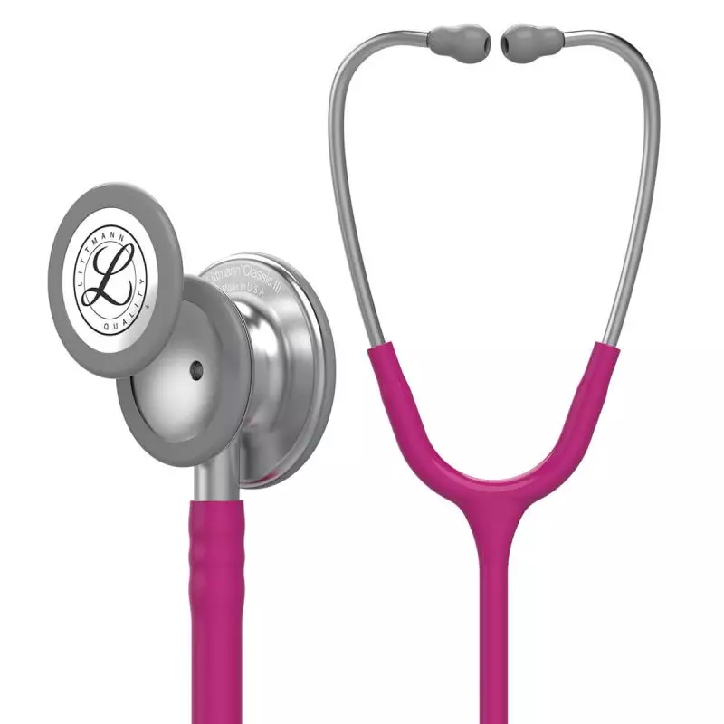 Stéthoscope Classic III – Stainless Steel Edition framboise