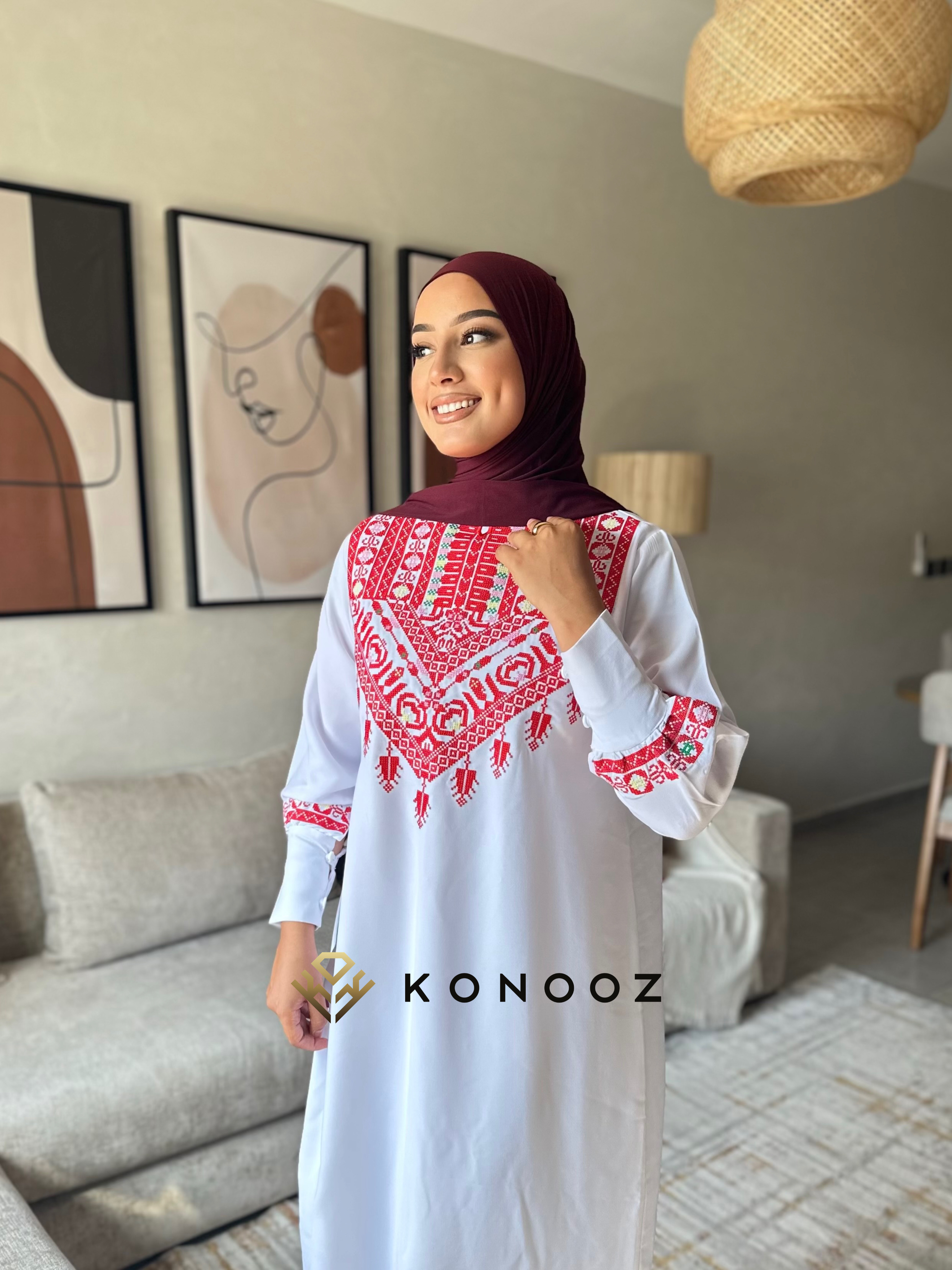 Elegant Embroidery Abaya2026