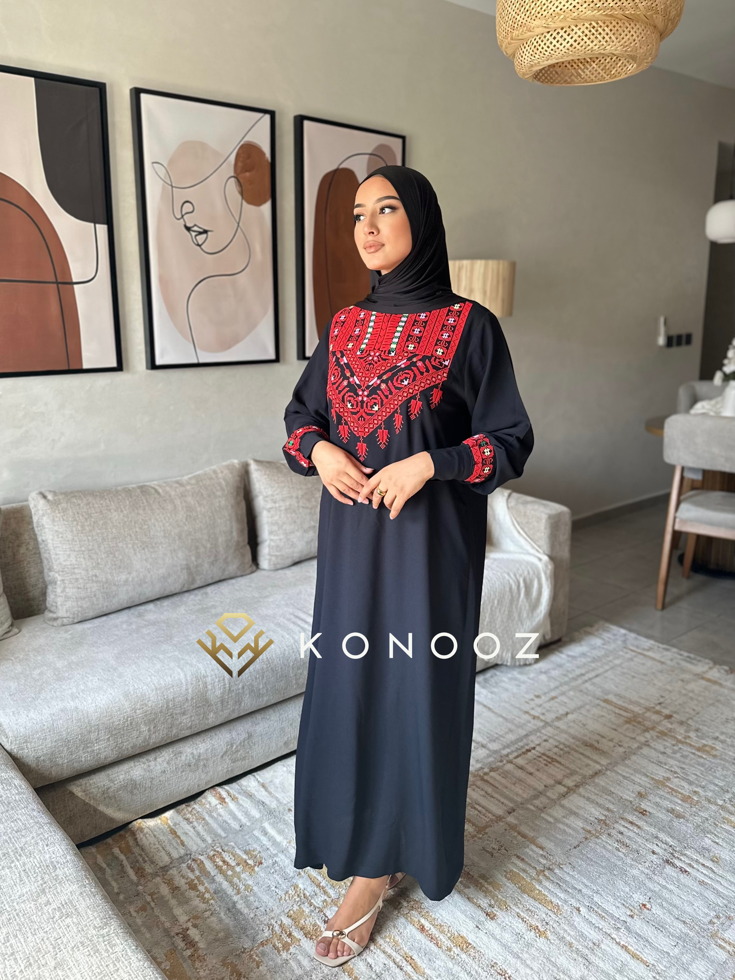 Elegant Embroidery Abaya2026