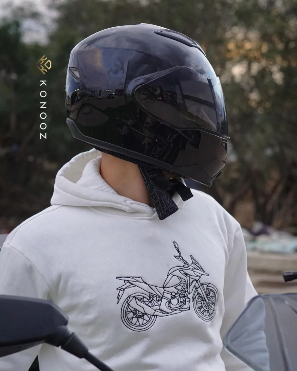 Embroidered Moto Cap