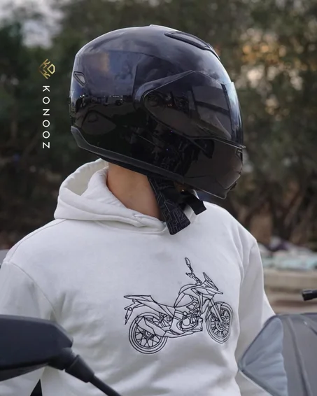 Embroidered Moto Cap