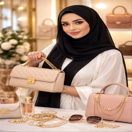 الإكسسوارات والحقائب النسائية