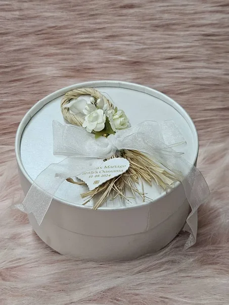 Boite round bouquet