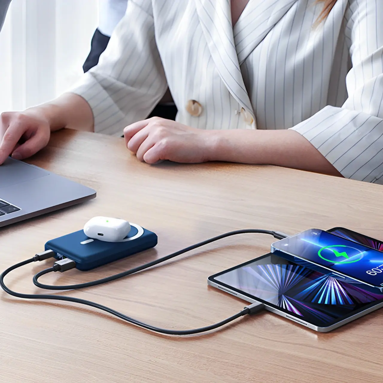 شاحن MagSafe اللاسلكي المتنقل