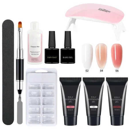 Nail Extension Gel Kit طقم جل للعناية بالأظافر