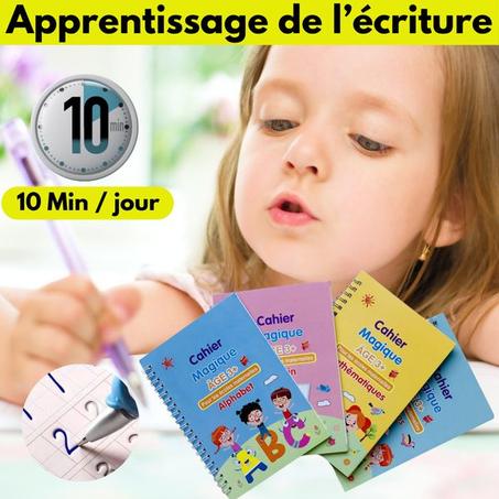 دفتر كتابة قابل لإعادة الاستخدام للأطفال