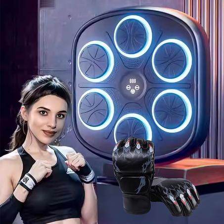 جهاز الملاكمة مع الموسيقة