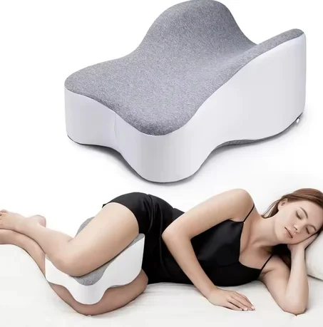 وسادة النوم الجانبي لتقويم العمود الفقري وتخفيف آلام الظهر والركبة*
