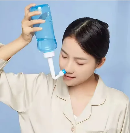 جهاز تنظيف الأنف بالماء - زجاجة غسيل الأنف